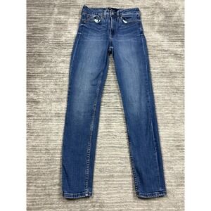 GAP Jeans Womens 2/26r‎ Blue Denim High Rise Universal Legging Casual
